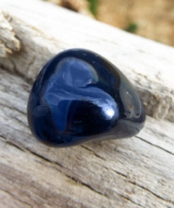 Agate Gemstone Blue Stone Tmble Stone Crystal Rock Natural Untouched Spiritual Healing