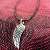Angel Wings Pendant Silver Handmade Necklace Sterling 925 Gothic Dark Jewelry