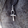 Ankh Cross Egyptian Pendant Silver Symbol Sterling 925 Handmade Necklace Ancient Gothic Dark Jewelry