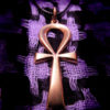 Ankh Pendant Cross Egyptian Bronze Handmade Necklace Crucifix Jewelry