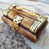 Bone Box Handmade Trinket Chest Carved Jewelry Box Antique Vintage