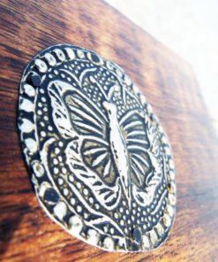 Box Wooden Butterfly Jewelry Handmade Home Decor Indian Mango Tree Wood Trinket Treasure Chest Eco Friendly