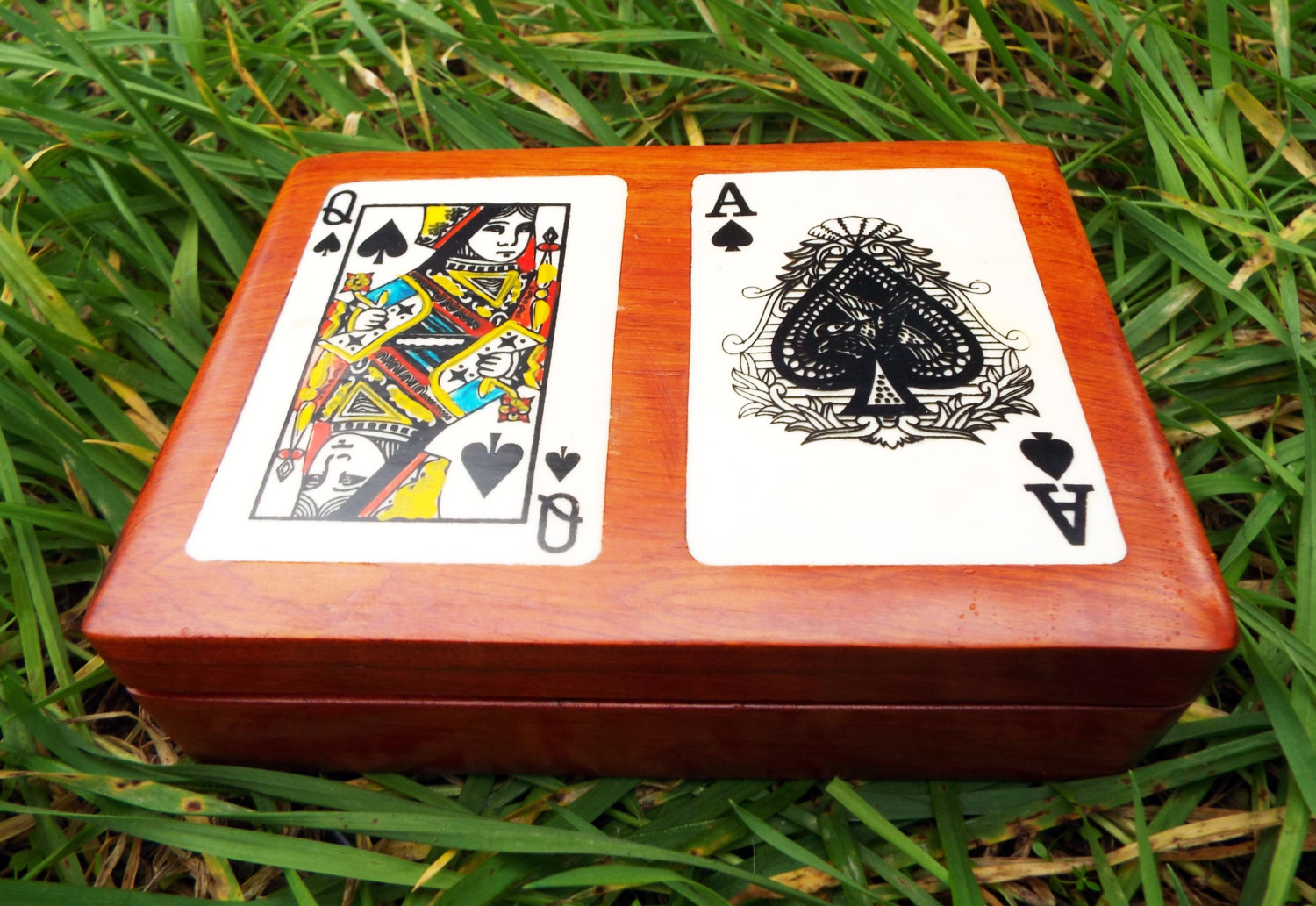 Wooden Tarot Cards Box