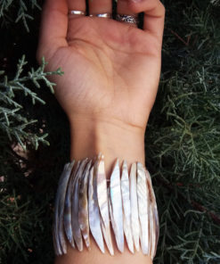 Bracelet Abalone Shell Seashell Handmade Cuff Beach Jewelry Ocean Summer Sea