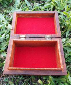 Buddha Box Handmade Wooden Chest Mango Tree Wood Jewelry Symbol Buddhism Buddhist Eco Friendly