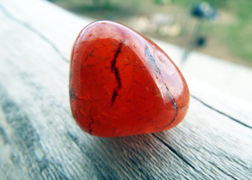 Carnelian Gemstone Stone Tumble Stone Rock Natural Untouched Spiritual Healing Protection κορνεολη πετρα