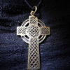 Cross Pendant Crucifix Bronze Symbol Celtic Magic Handmade Jewelry Necklace 2