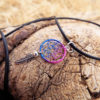 Dreamcatcher Pendant Silver Necklace Handmade Sterling 925 Native American Indian Symbol Dream Rainbow Tribal Jewelry