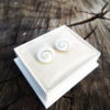 Earrings Studs Shiva Shell Silver Seashell Handmade Sterling 925 Jewelry Beach Summer
