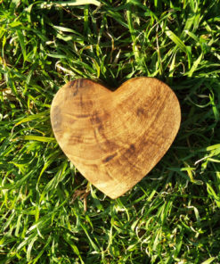 Heart Box Handmade Wooden Trinket Jewelry Chest Mango Tree Wood Eco Friendly Valentine