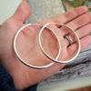 Hoop Earrings Silver Bali Balinese Sterling 925 Tribal Handmade Jewelry Classic Traditional κρικοι ασημι