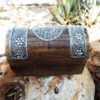 Indian Box Chest Floral Balinese Jewelry Handmade Flower Wood Mango Tree Wooden Trinket Eco Friendly Zen