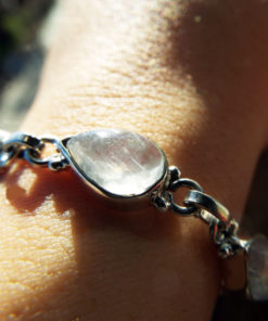 Moonstone Bracelet Silver Cuff Dangle Chain Sterling 925 Handmade Gemstone Gothic Dark Antique Vintage Jewelry ασημι βραχιολι φεγγαροπετρα