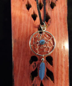Pendant Dreamcatcher Sterling Silver Handmade Necklace 925 Turquoise Gemstone Indian Native American 3