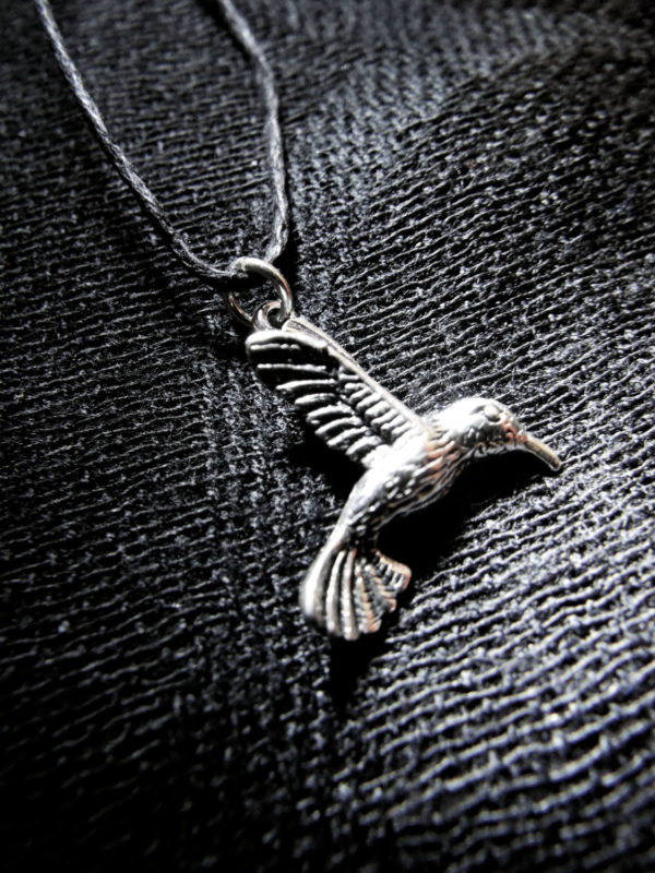 Pendant Silver Bird Hummingbird Sterling Handmade 925 Wings Freedom Free Spirit Animal Necklace Jewelry
