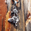 Pendant Silver Rose Sterling Handmade Flower 925 Floral Necklace Jewelry Floral Dark Gothic