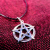 Pentagram Pendant Handmade Silver Sterling 925 Necklace Gothic Wiccan Magic Pagan Protection 3 Jewelry