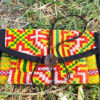 Tobacco Pouch Cotton Handmade Aztec Fabric Case Pocket Hand Stitched Hippie Boho