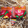 Tobacco Pouch Cotton Handmade Aztec Fabric Case Pocket Hand Stitched Hippie Boho