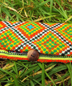 Tobacco Pouch Cotton Handmade Aztec Fabric Case Pocket Hand Stitched Hippie Boho καπνοθήκη