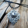 Yin Yang Pendant Silver Handmade Sterling 925 Necklace Chinese Asian Symbol Jewelry Good and Evil