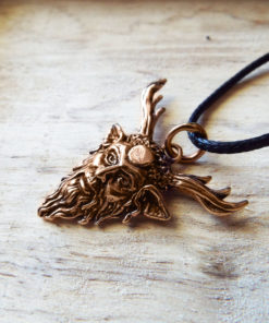 Dionysus Panas Pendant Handmade Necklace Ancient Greek God Symbol Gothic Jewelry