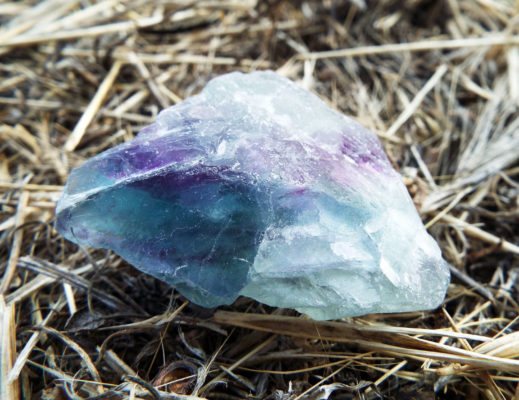 Fluorite Rough Gemstone Solid Faceted Rock Untouched Spiritual Healing