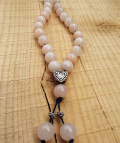 Komboloi Greek Worry Beads Pink Alabaster Prayer Beads Rosary Beads Turkish Tasbih Handmade Gemstone