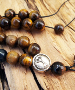 Komboloi Greek Worry Beads Tiger's Eye Prayer Beads Rosary Beads Turkish Tasbih Handmade Gemstone