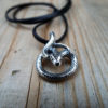 Snake Pendant Silver Handmade Necklace Sterling 925 Jewelry