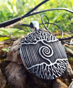 TRRE OF LIFE SPIRAL PENDANT
